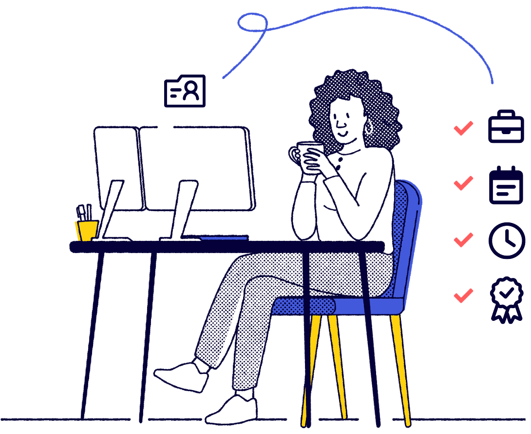 Natively Connected Visual Illustration